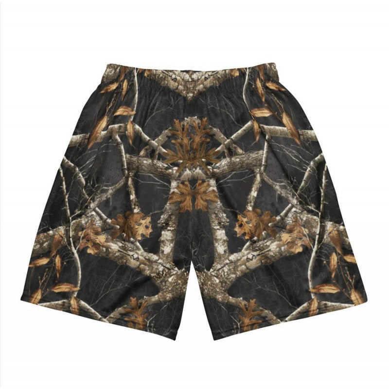Men's and women's beach pants and sporty casual shorts