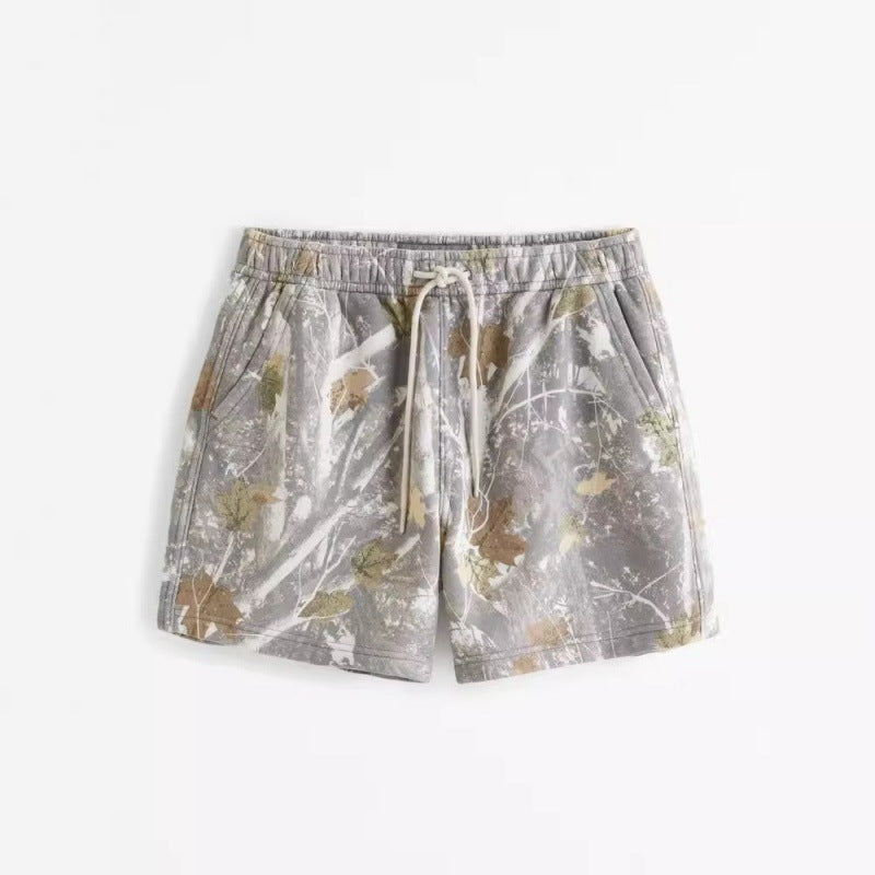 Men's and women's beach pants and sporty casual shorts