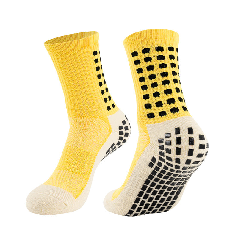 Men's and Women's Glue-Attached Anti-Slip Football Socks