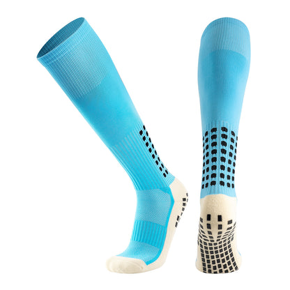 Men's and Women's Glue-Attached Anti-Slip Football Socks