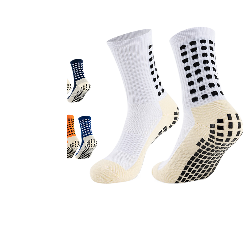 Men's and Women's Glue-Attached Anti-Slip Football Socks