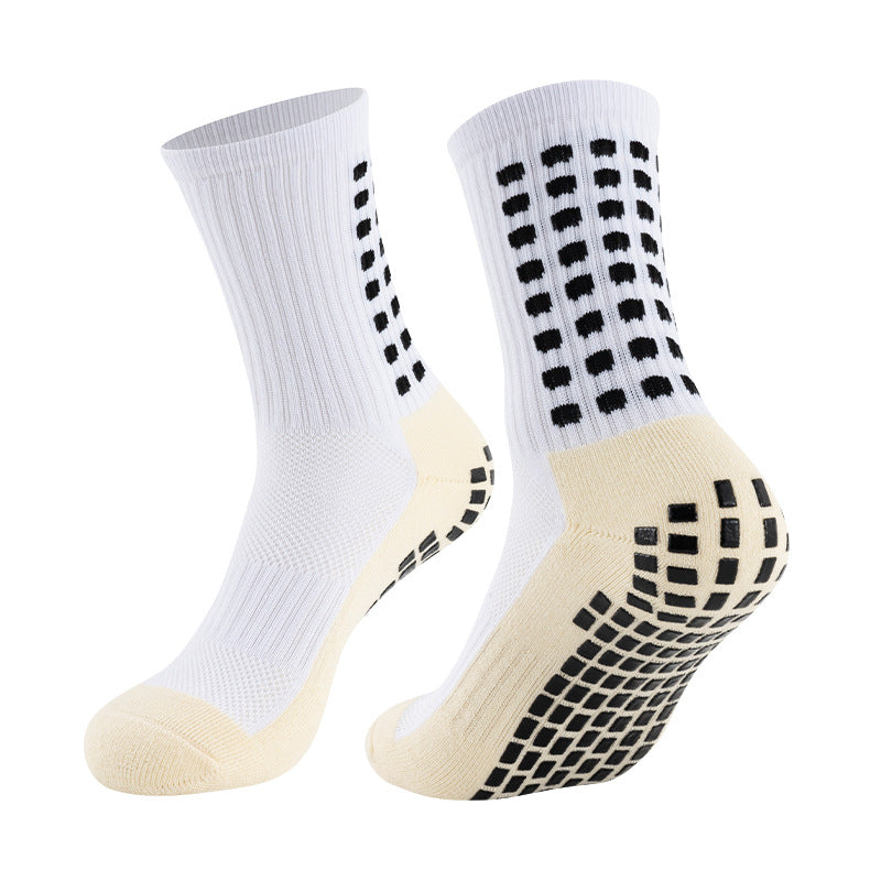 Men's and Women's Glue-Attached Anti-Slip Football Socks