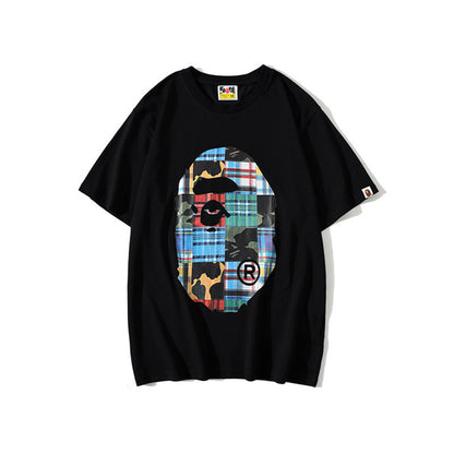 Men's and women's loose and casual T-shirts