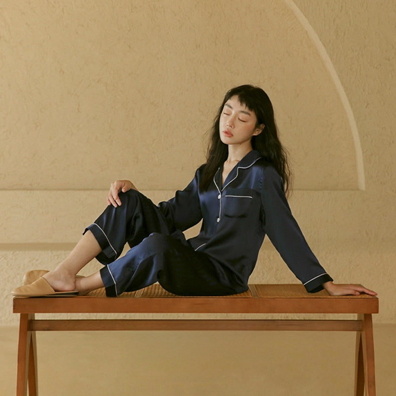 Men's and women's spring and autumn loungewear