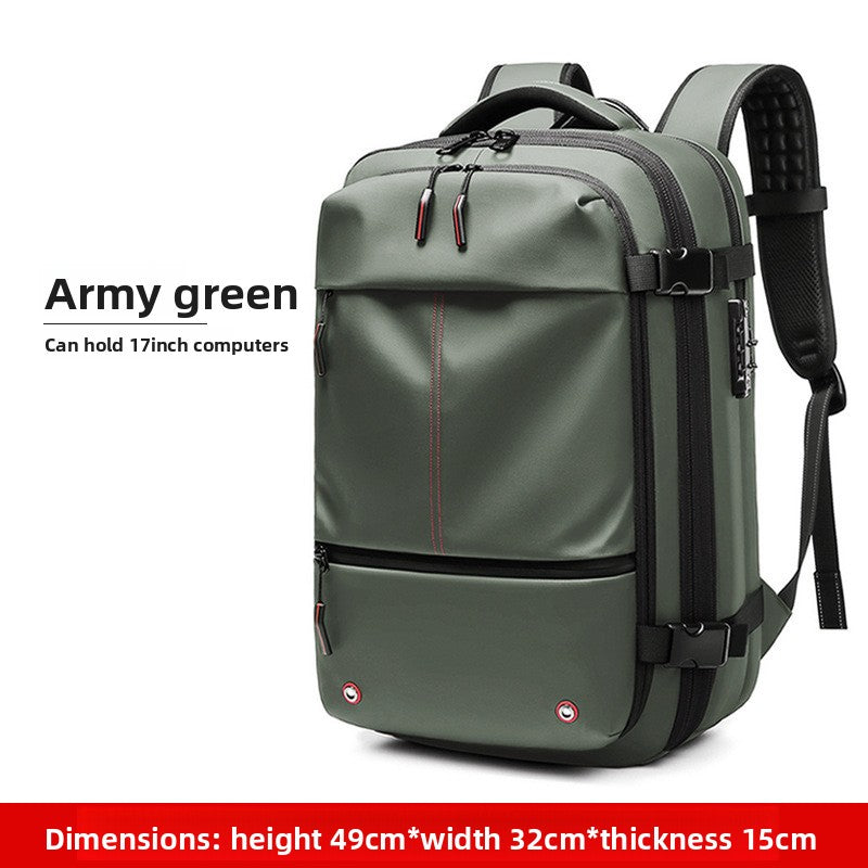 Men's Backpack Anti-Theft Computer Backpack Business Commuting Outdoor Travel Bag Vacuum Compression Backpack Customization
