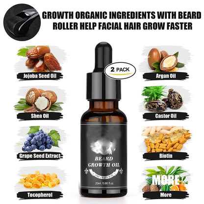 Men's beard set