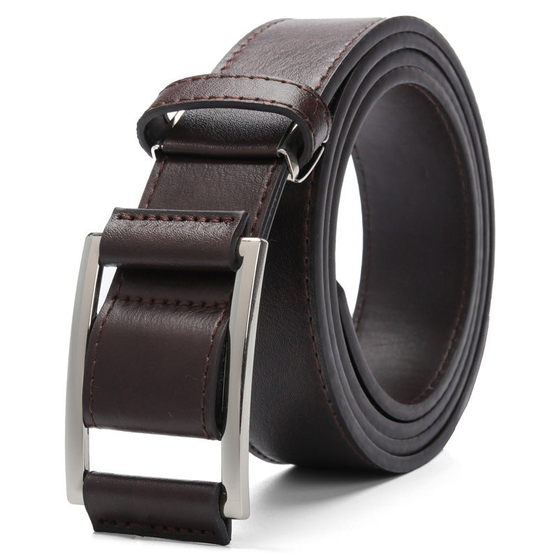 Men's belt without holes
