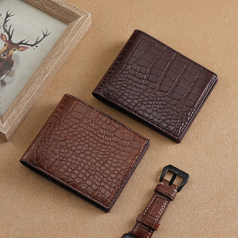 Men‘s Bifold PU Leather Wallet