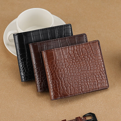 Men‘s Bifold PU Leather Wallet