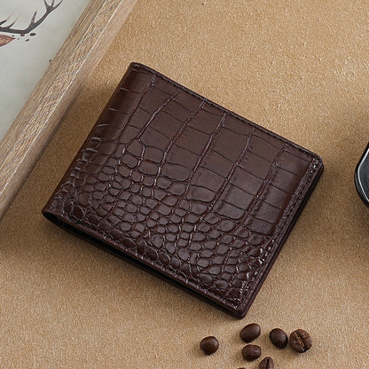 Men‘s Bifold PU Leather Wallet