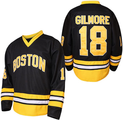 Men's Black No. 18 Hockey Jersey