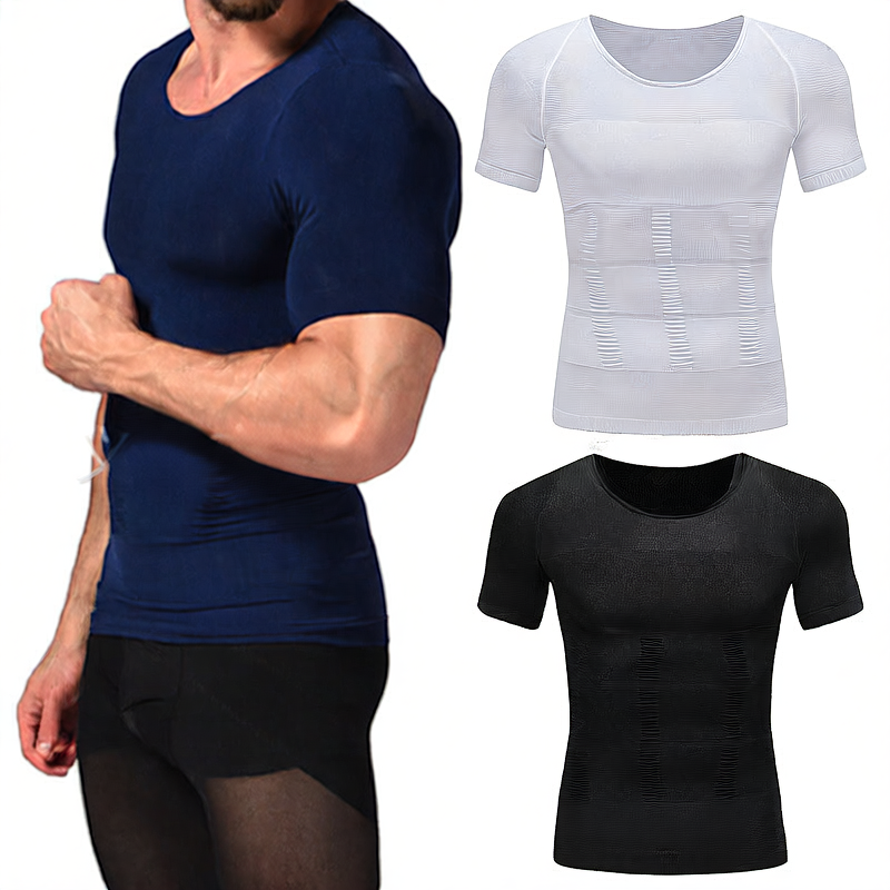 Men's Body Shaping Short Sleeve T-Shirt