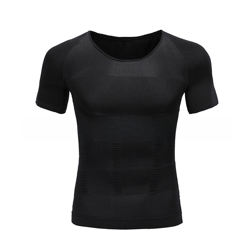 Men's Body Shaping Short Sleeve T-Shirt