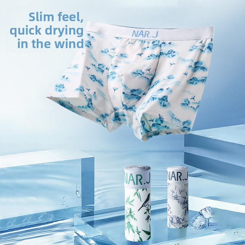 Men's Breathable Boxer Shorts