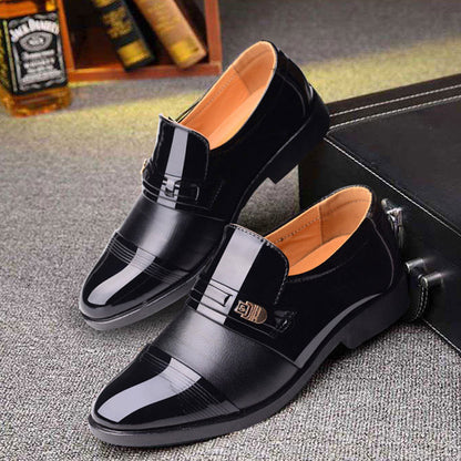 Men's Breathable Business Casual Leather Loafers