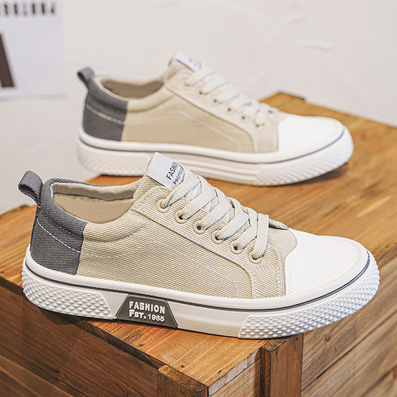 Men's Breathable Canvas Skate Shoes