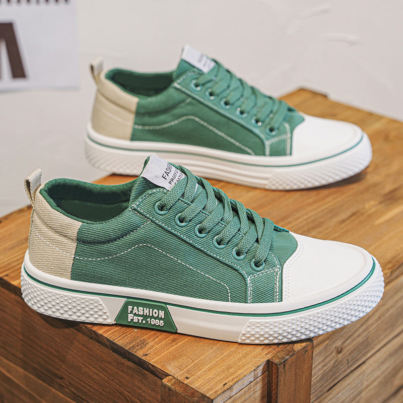 Men's Breathable Canvas Skate Shoes