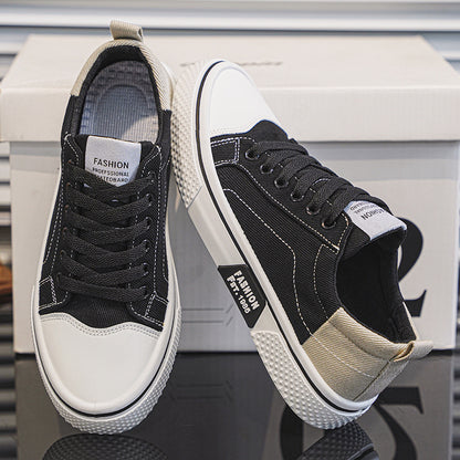 Men's Breathable Canvas Skate Shoes