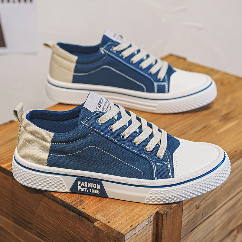 Men's Breathable Canvas Skate Shoes