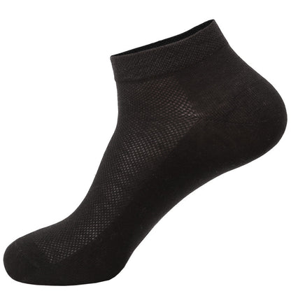 Men's Breathable Cotton Low-Cut Socks