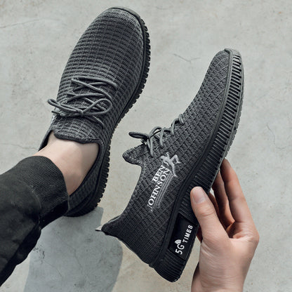 Men's Breathable Mesh Running Casual Sneakers