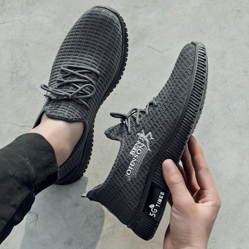 Men's Breathable Mesh Running Casual Sneakers