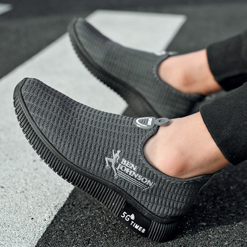 Men's Breathable Mesh Running Casual Sneakers
