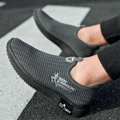 Men's Breathable Mesh Running Casual Sneakers