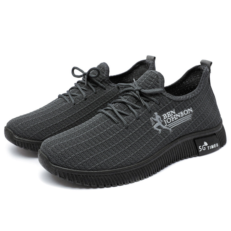 Men's Breathable Mesh Running Casual Sneakers