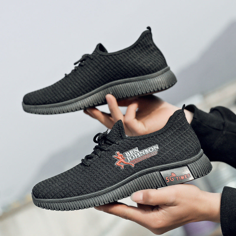 Men's Breathable Mesh Running Casual Sneakers