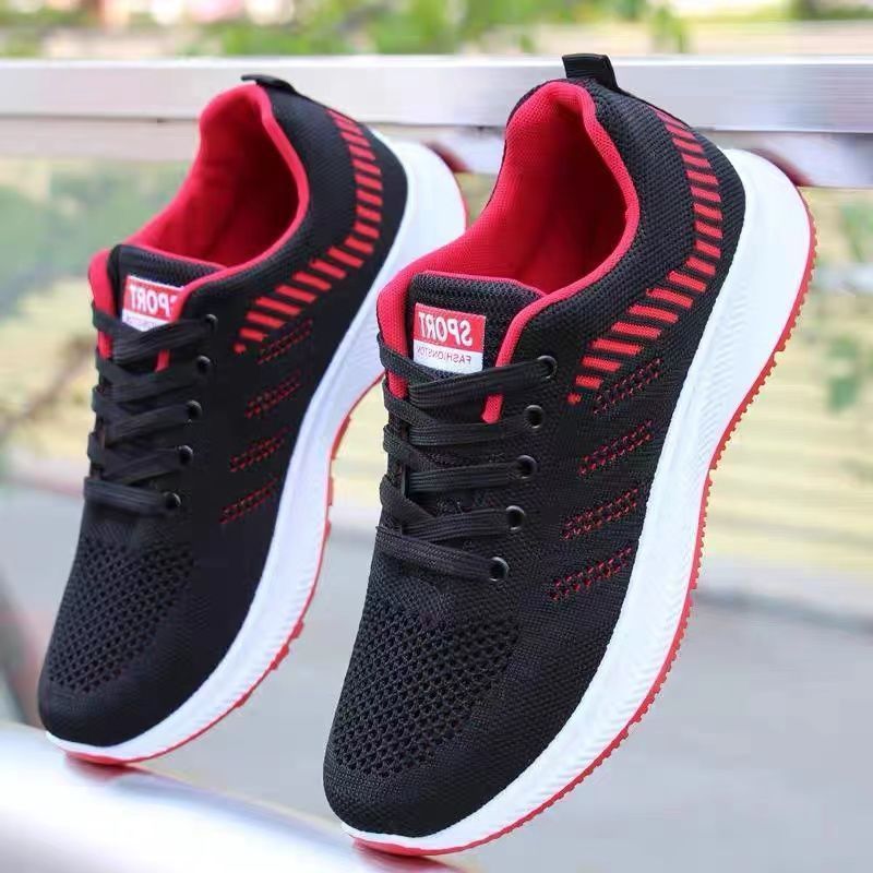 Men's Breathable Mesh Running Shoes Casual Sports Sneakers