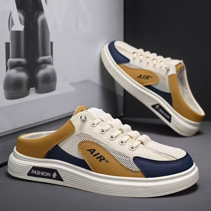 Men's Breathable Mesh Slip-On Casual Sneakers