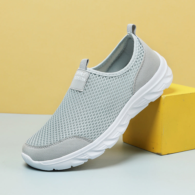 Men's Breathable Mesh Slip-On Sneakers