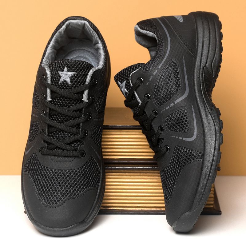Men's Breathable Mesh Training Shoes for Running and Outdoor