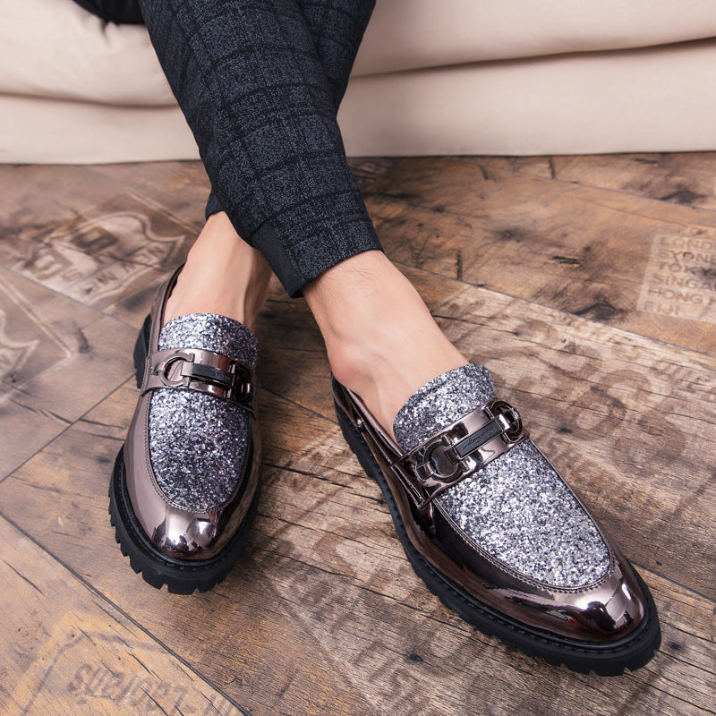 Men's British Style Casual Leather Shoes
