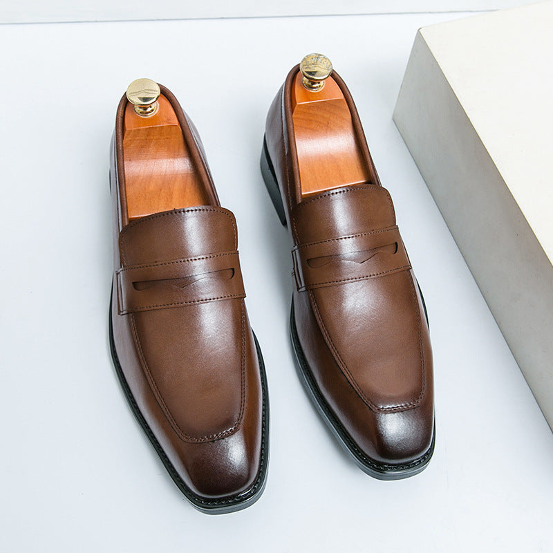 Men's Brogue Leather Shoes Tassel Wedding Dress Shoes