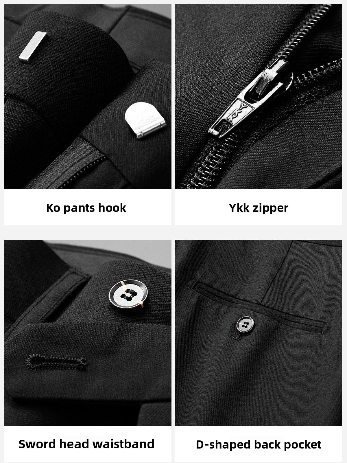 Men's Business Suit Jacket and Trousers