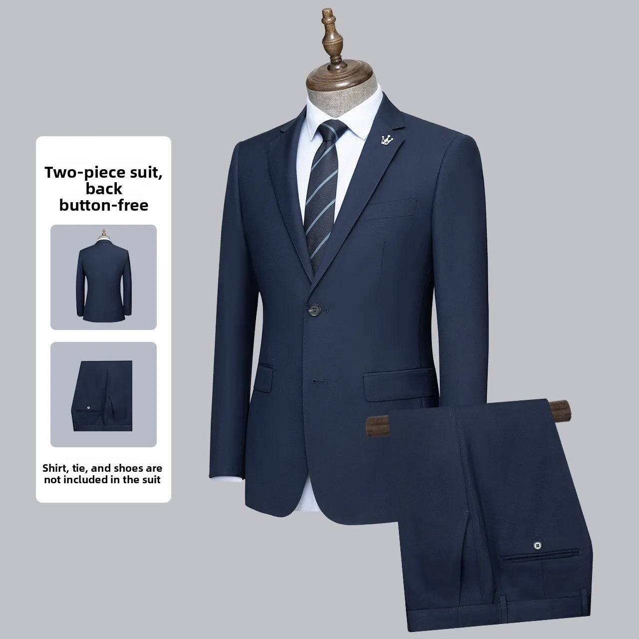 Men's Business Suit Jacket and Trousers