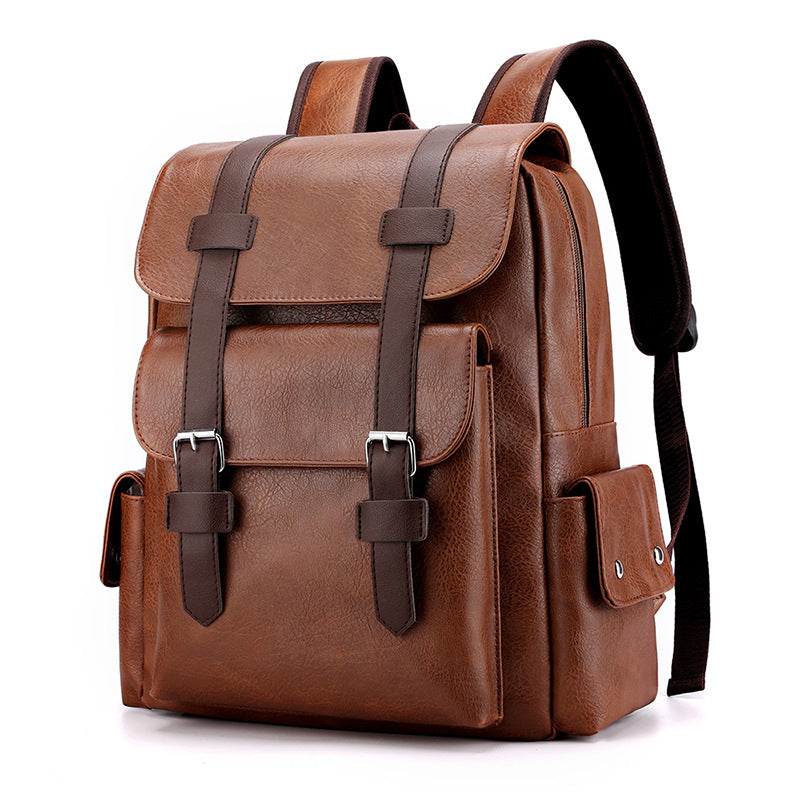 Men's Business Travel Backpack with Large Capacity