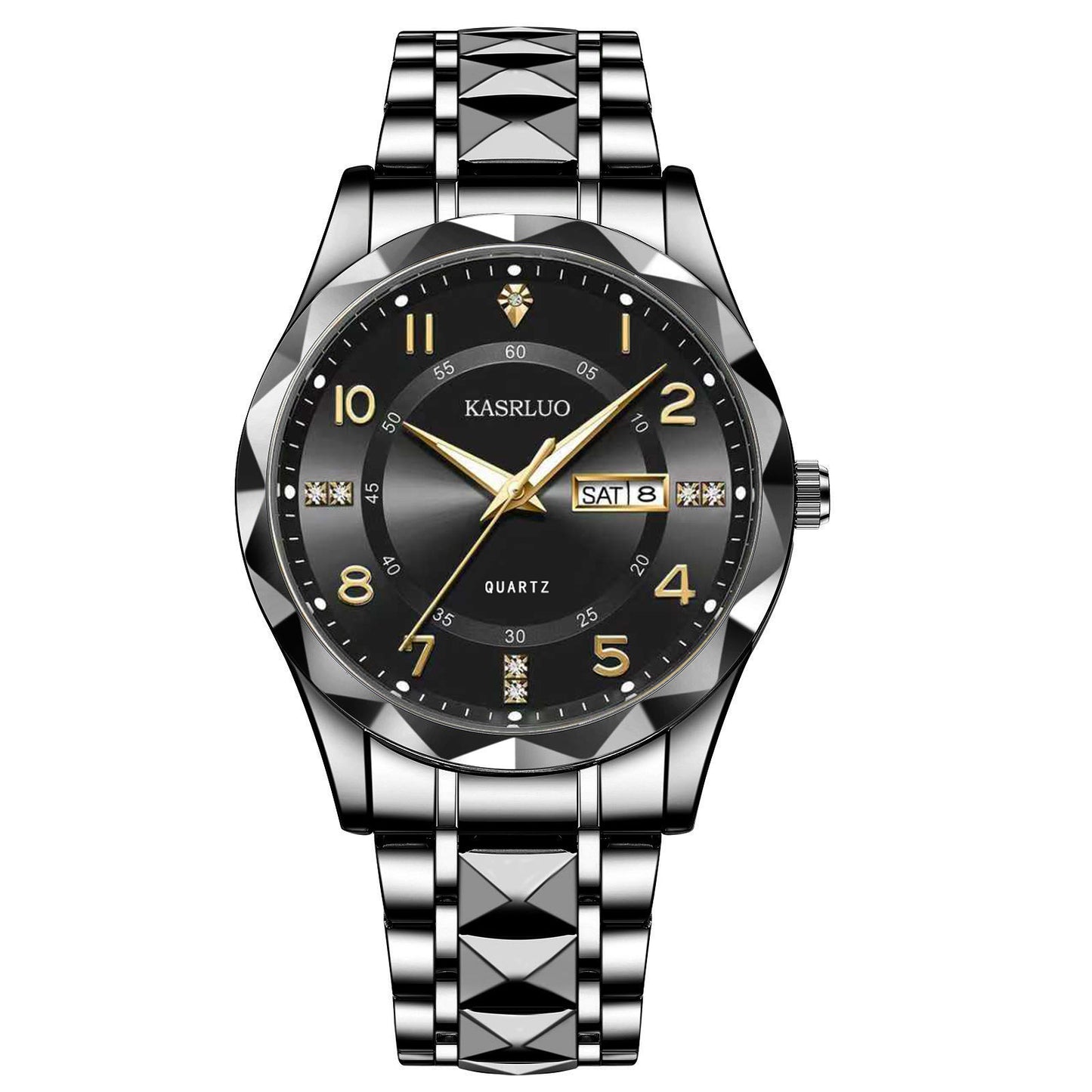Men's Calendar Luminous Waterproof Quartz Watch
