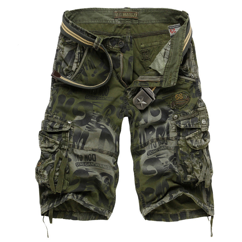 Men's Camouflage Cargo Shorts