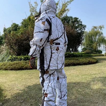 Men's Camouflage Winter Cotton-Padded Suit