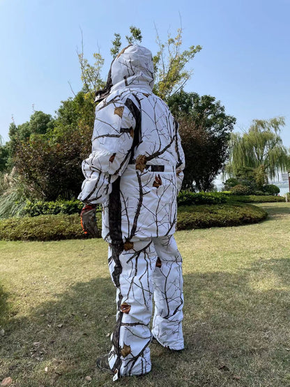 Men's Camouflage Winter Cotton-Padded Suit