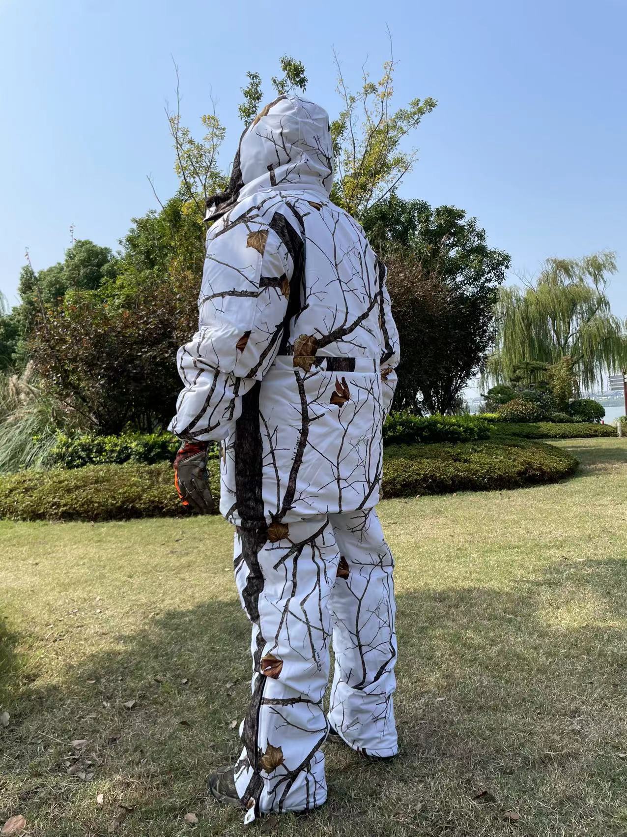Men's Camouflage Winter Cotton-Padded Suit