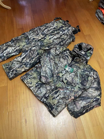 Men's Camouflage Winter Cotton-Padded Suit