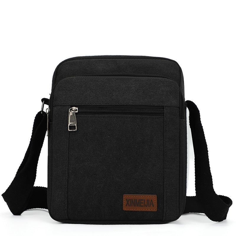 Men's Canvas Crossbody Bag