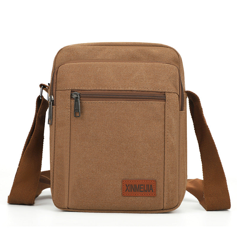 Men's Canvas Crossbody Bag