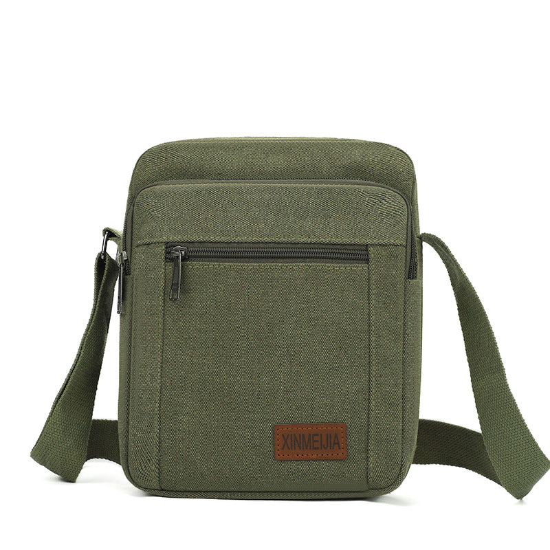 Men's Canvas Crossbody Bag