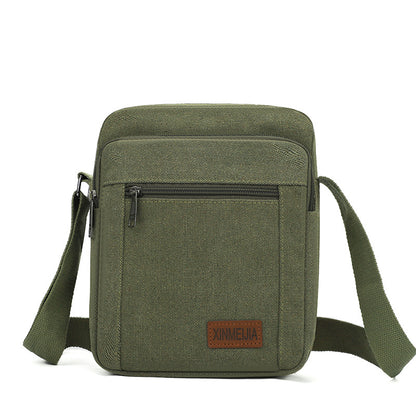 Men's Canvas Crossbody Bag