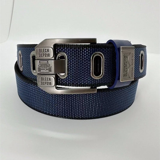 Men's Canvas Pin Buckle Belt